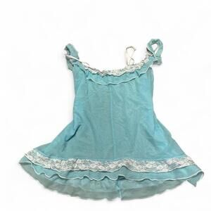 Escante Women's Blue Vests-tanks-cami